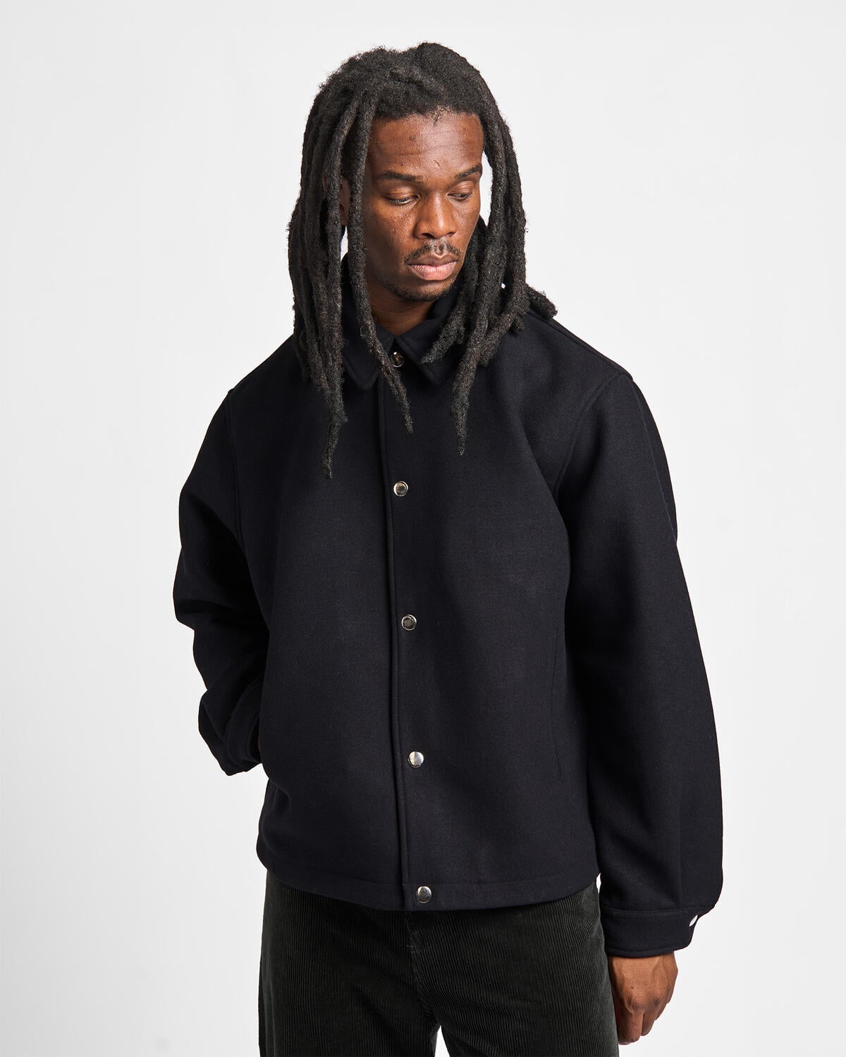 NEW AMSTERDAM SURF ASSOCIATION WOOL COACH JACKET | 2602004001